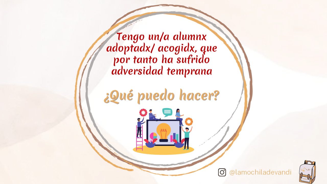 tengo un alumno adoptado